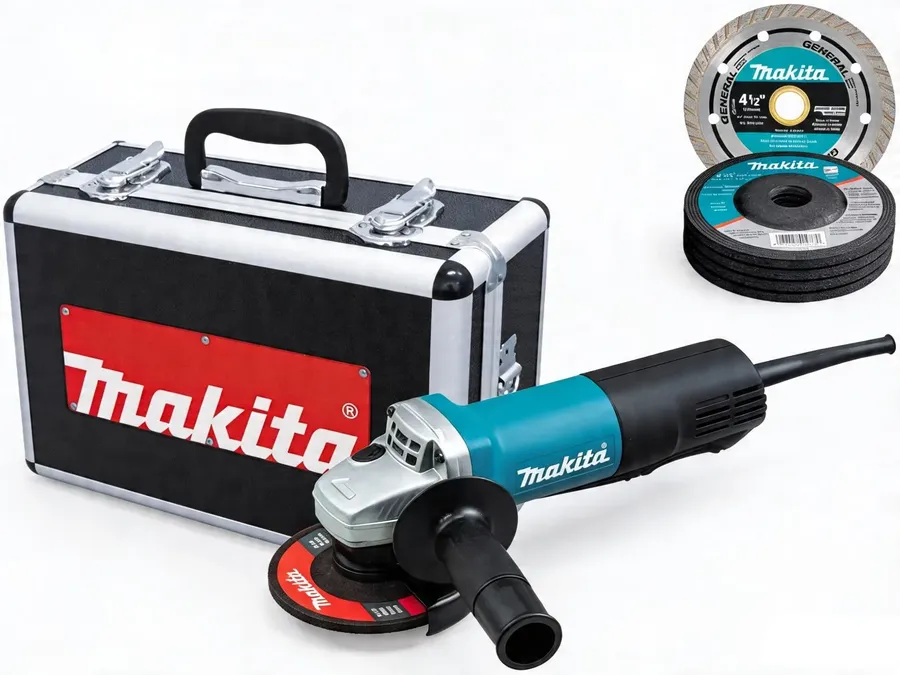 Pulidora Makita 4-1/2" (9557PBX1) - Kit Industrial