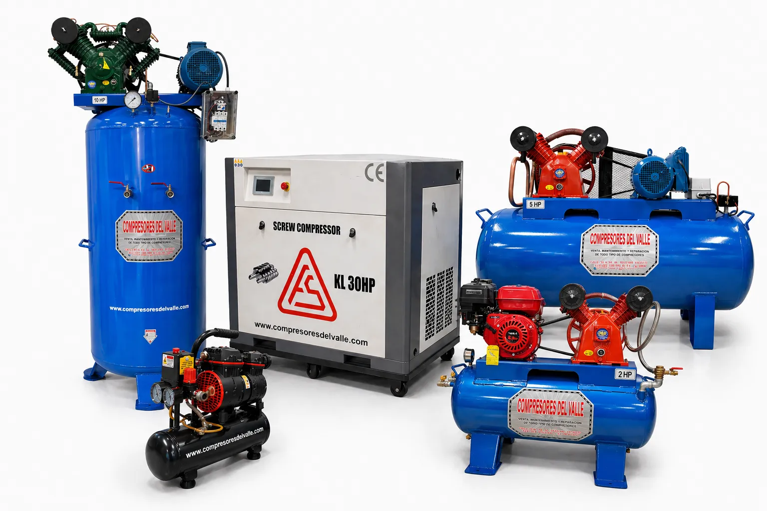 Equipos complementarios Compresores del Valle
