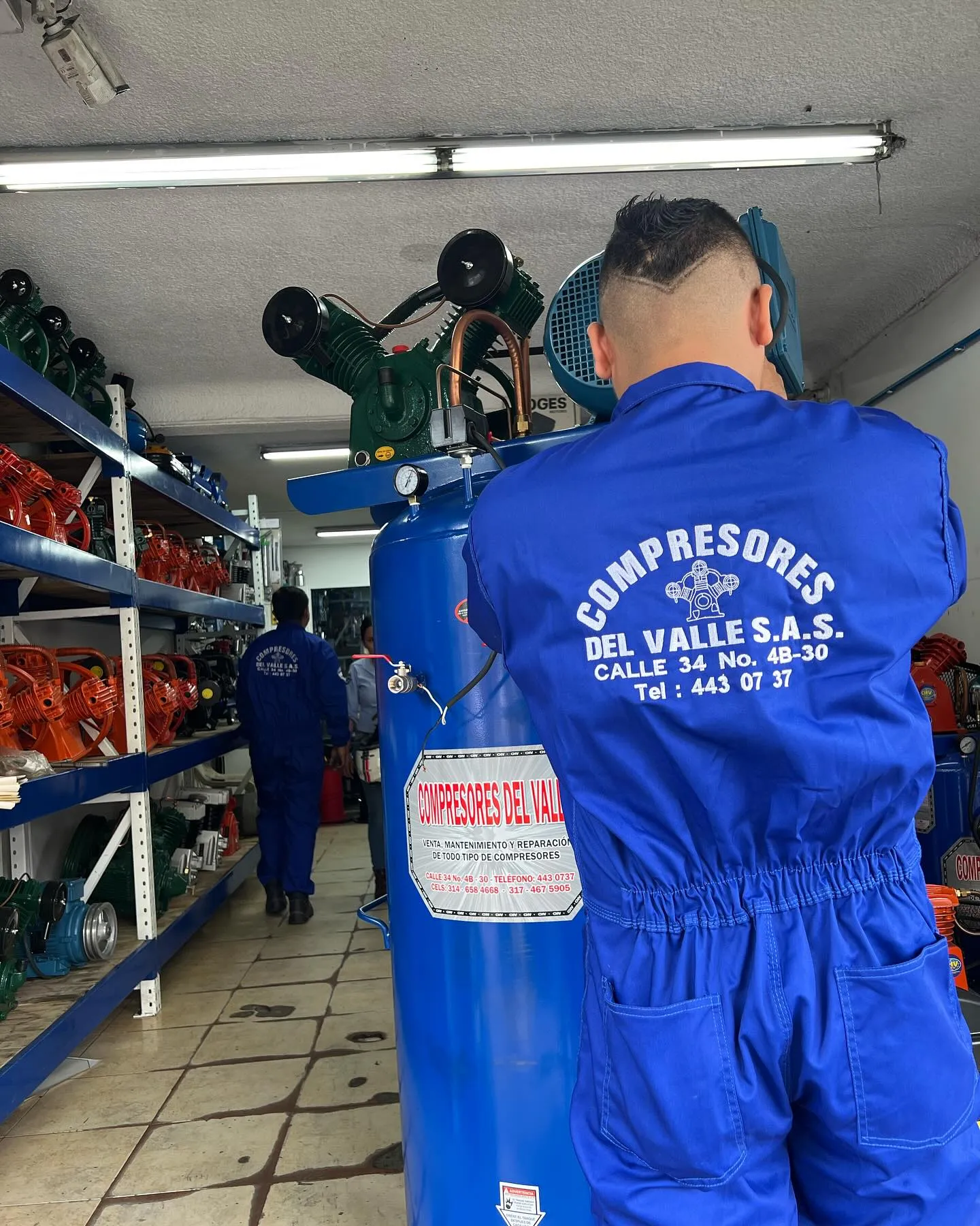 Mantenimiento de compresores