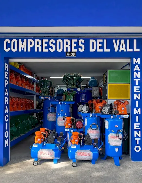 Fachada de Compresores del Valle