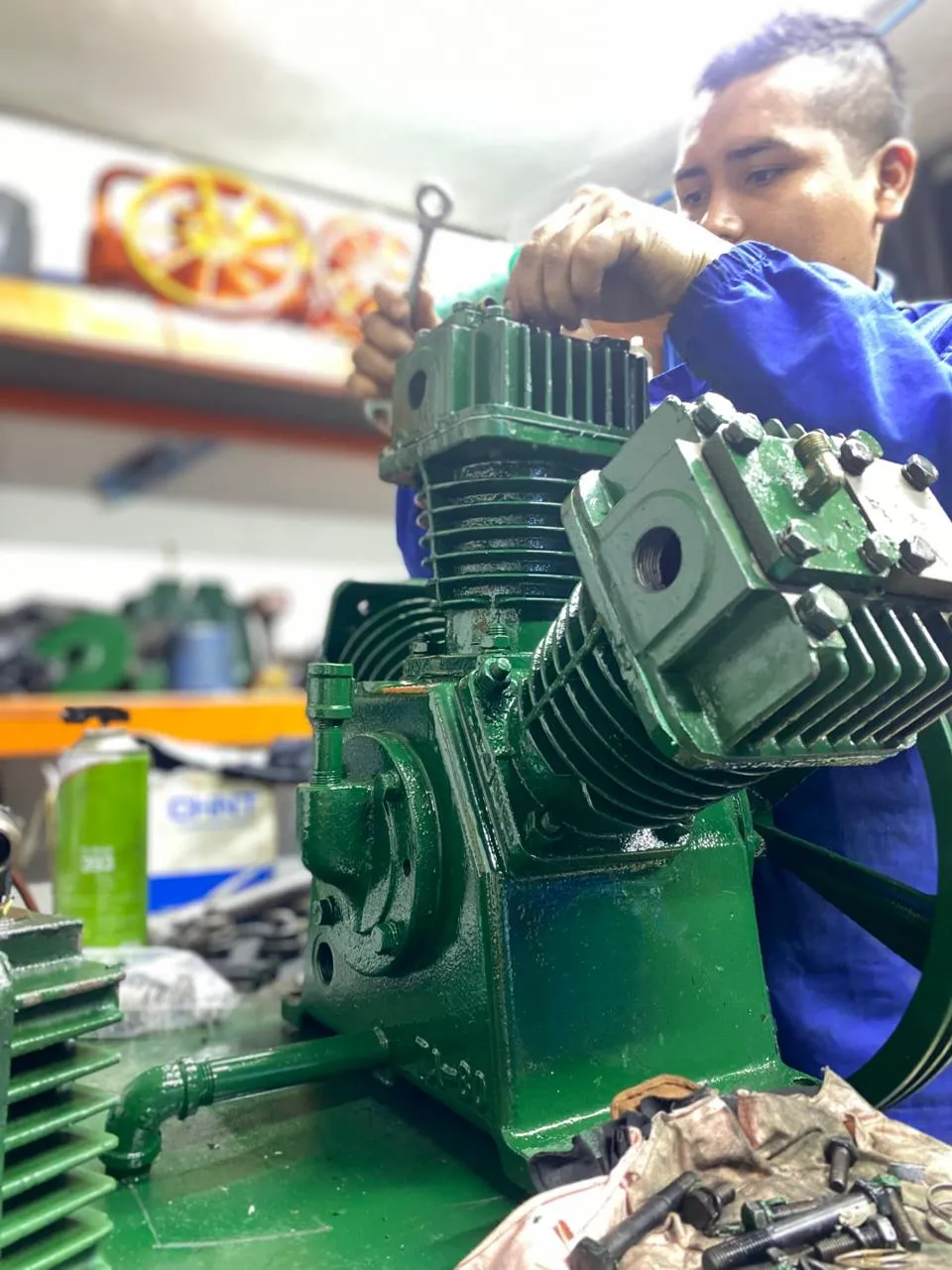 Instalación de lavaderos para carros y motos